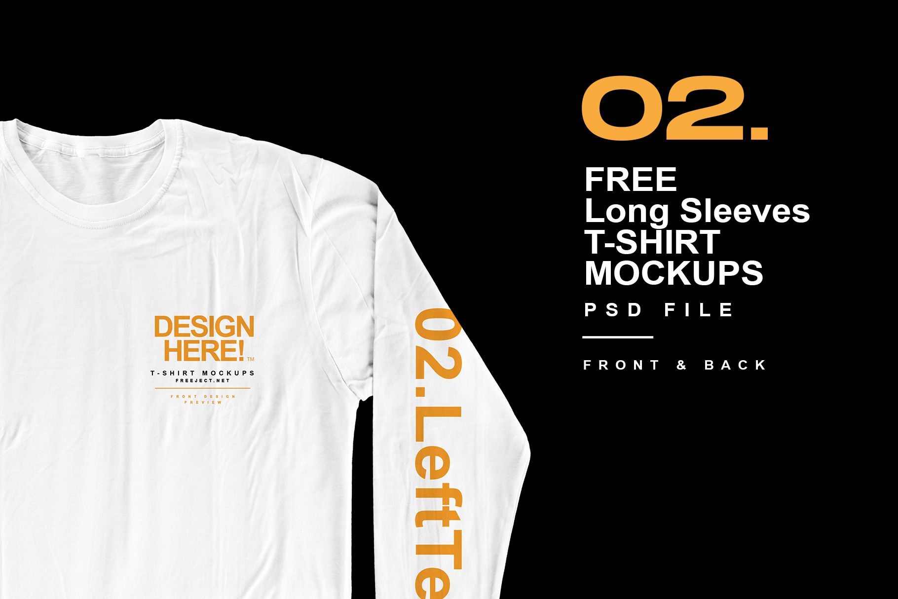 Psd templates, text effects, mockups, plugins, brushes, and presets for download. Free Download Long Sleeves T Shirt Mockups Design Psd File