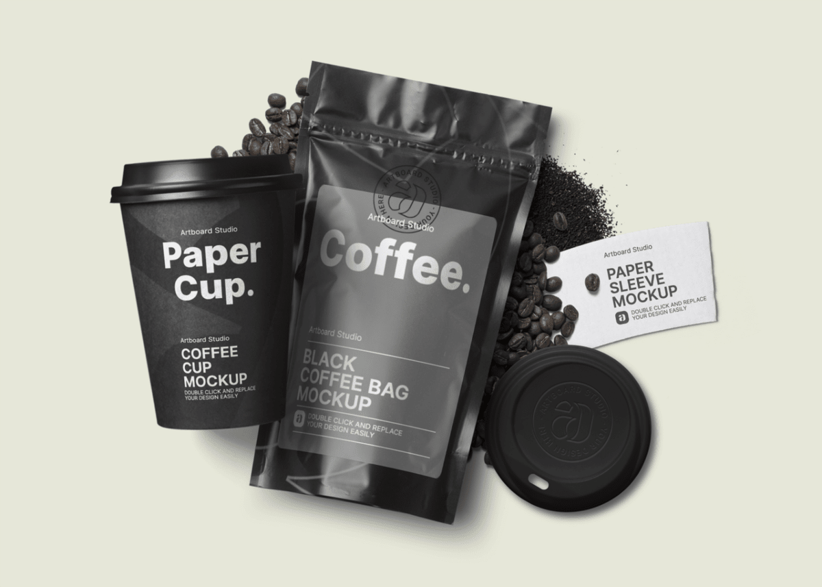 Feb 25, 2019 · get free food packaging mockup psd for showcasing your design on it in a realistic way. Coffee Packaging Mockup Template