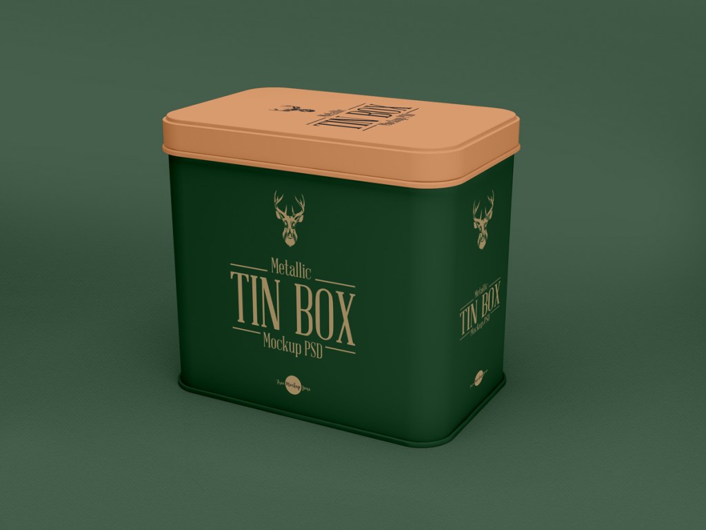 11+ Download Free Tin Box Mockup&nbsp;PSD