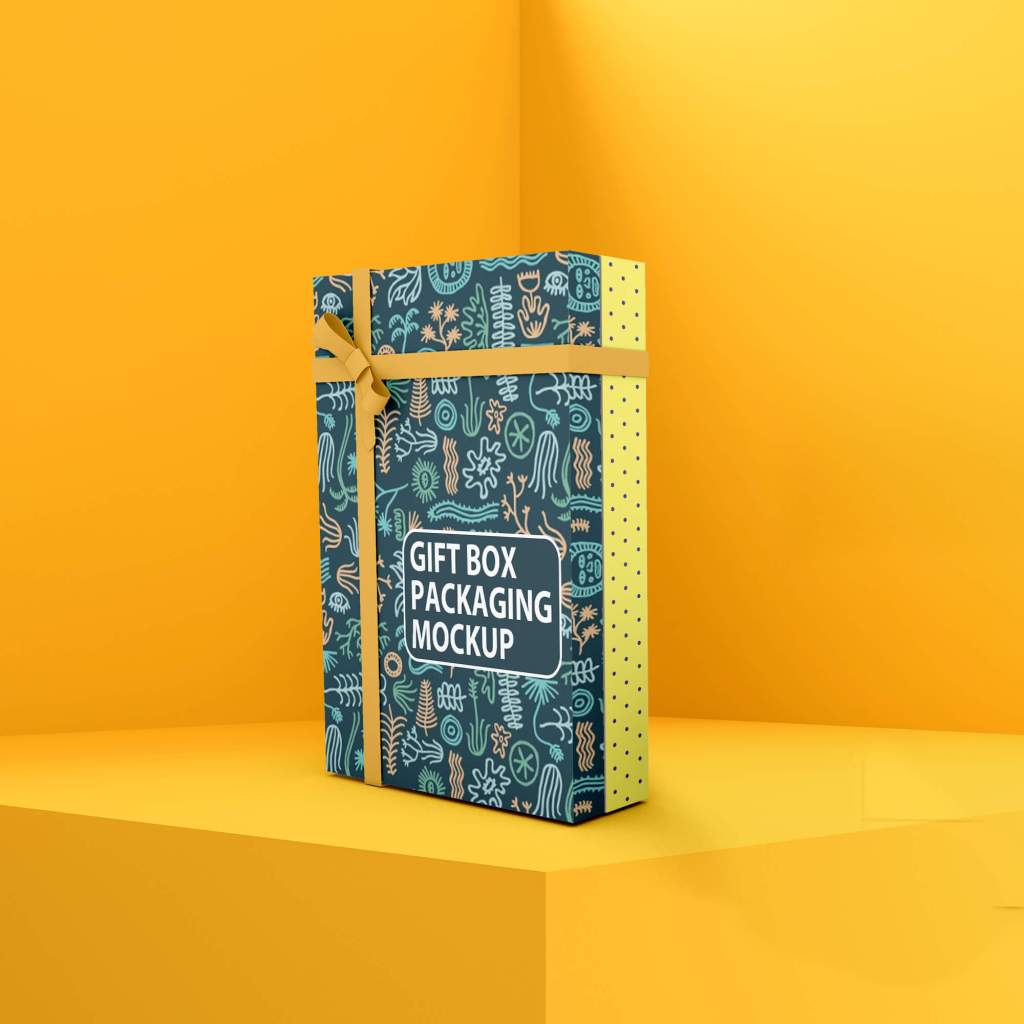 35+ Download Gift Box Mockup Psd Free&nbsp;PSD