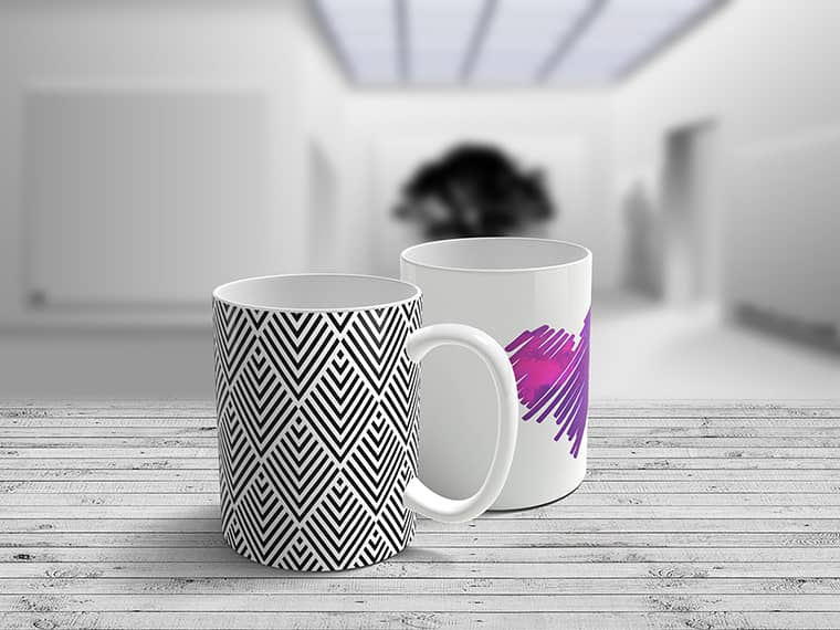 40+ Download Full Wrap Mug Mockup Free PSD