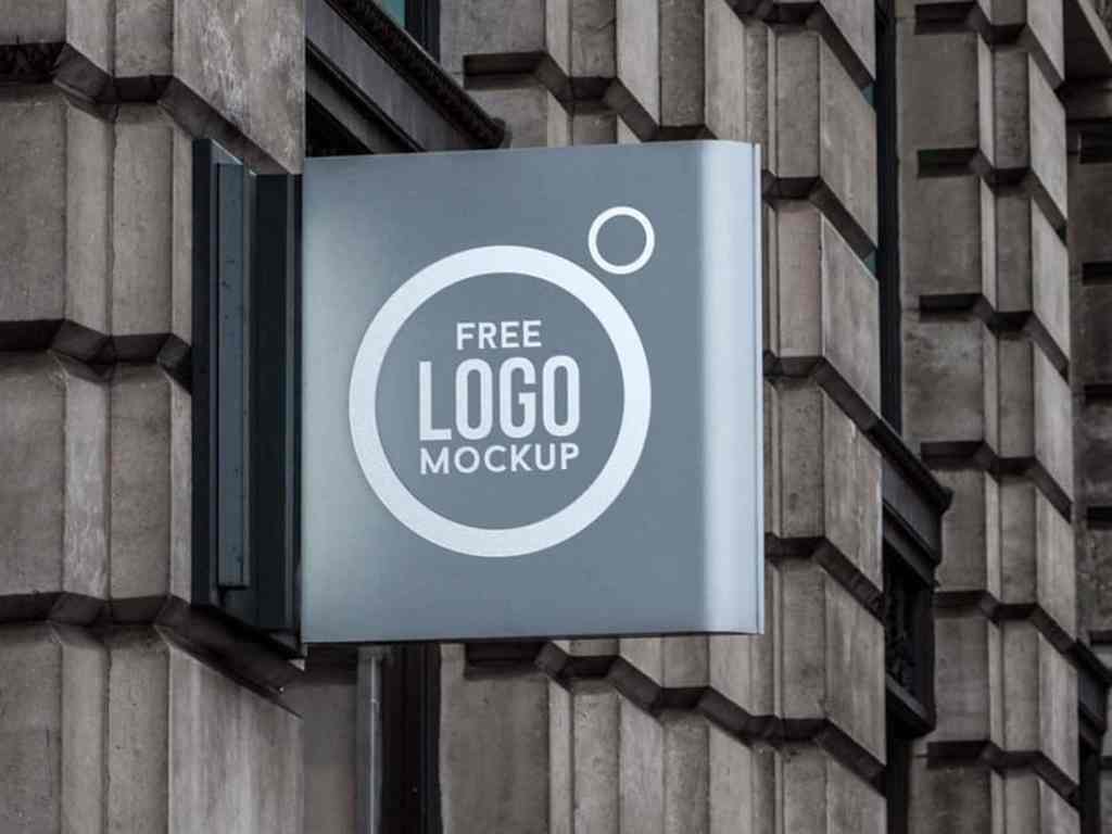 16+ Download Free Logo Mockup Psd File&nbsp;PSD