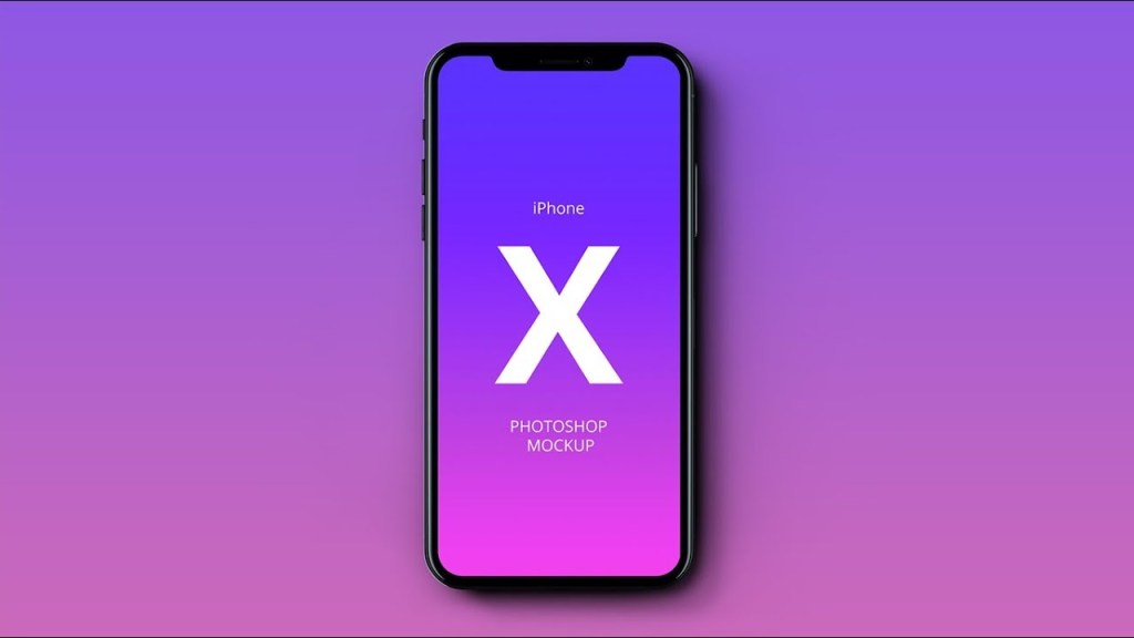 26+ Download Iphone X Mockup Photoshop&nbsp;PSD