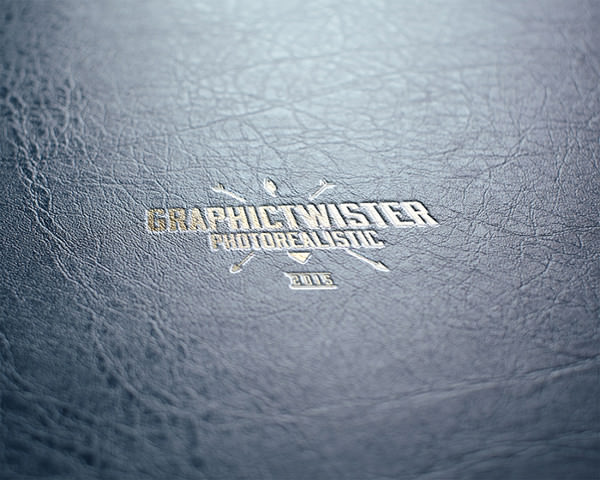 18+ Download Gold-Stamping-Logo-Mockup Mockup&nbsp;PSD