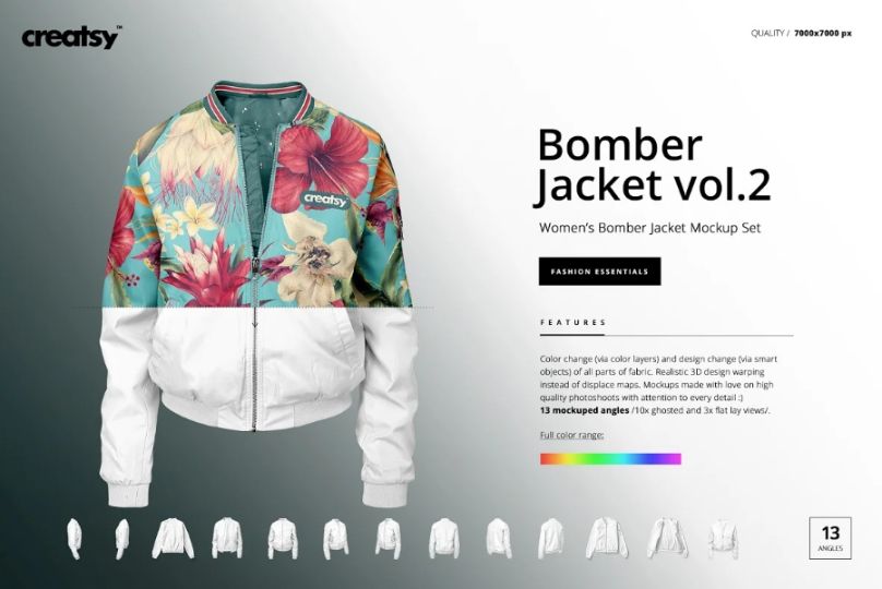 13+ Download Puffer Jacket Mockup Psd Free&nbsp;PSD