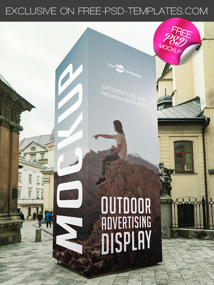 30+ Download Animated Outdoor Advertising Mockups Free Mockup&nbsp;PSD