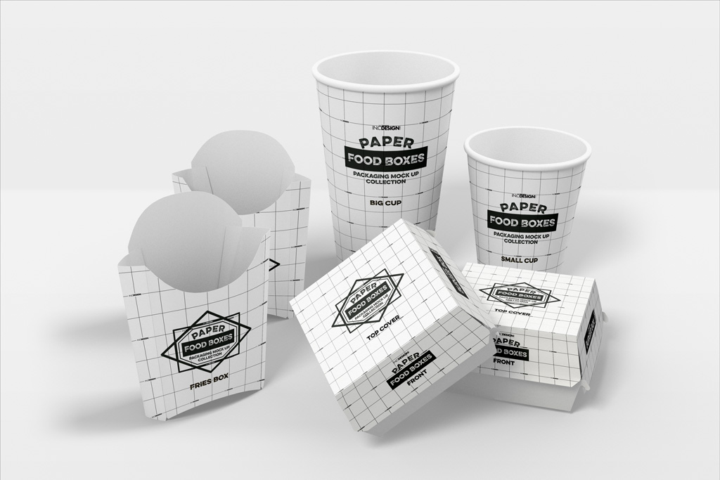 16+ Download Paper Food Packaging Mockup Free&nbsp;PSD