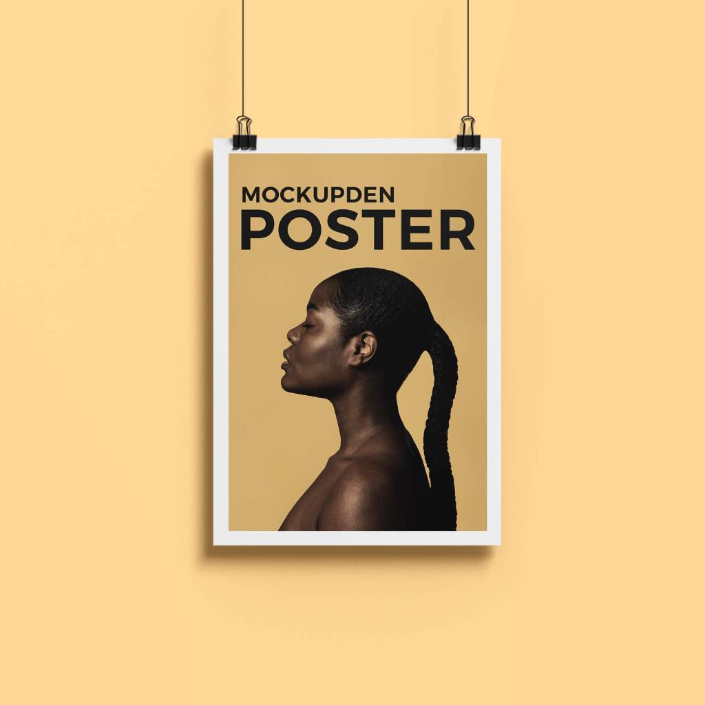 32+ Download Hanging Poster Mockup Free Psd&nbsp;PSD
