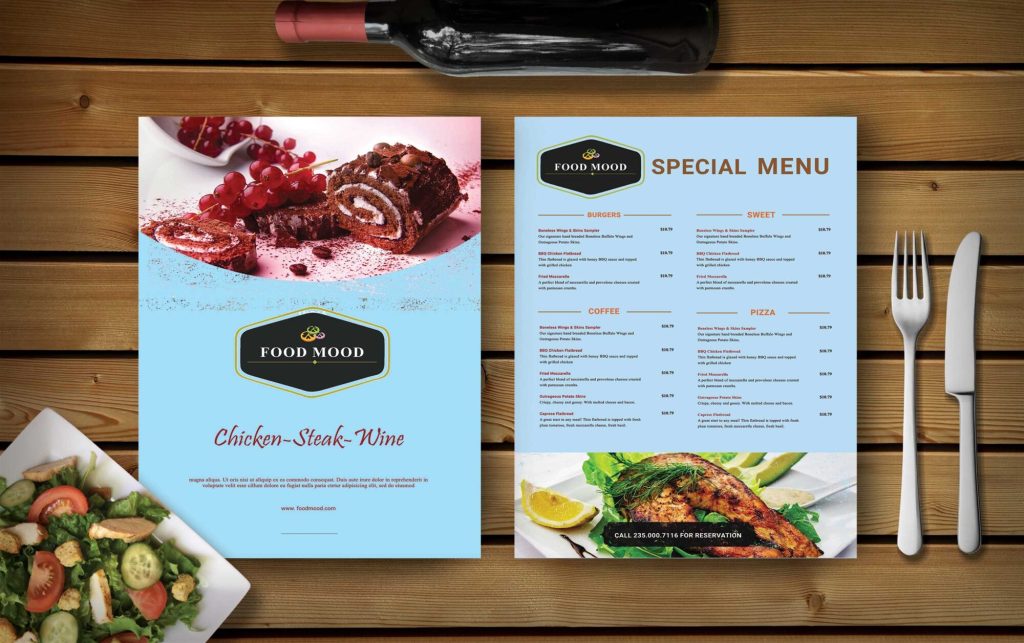 37+ Download Food Menu Mockup Psd Free&nbsp;PSD