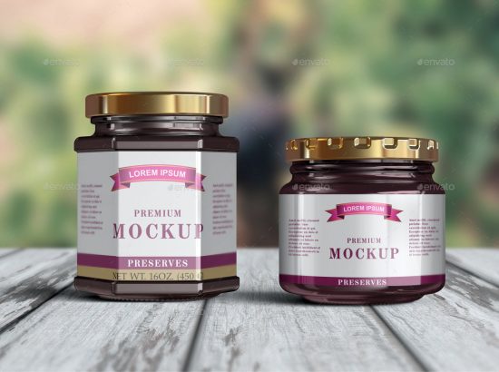 45+ Download Honey Jar Mockup Free&nbsp;PSD