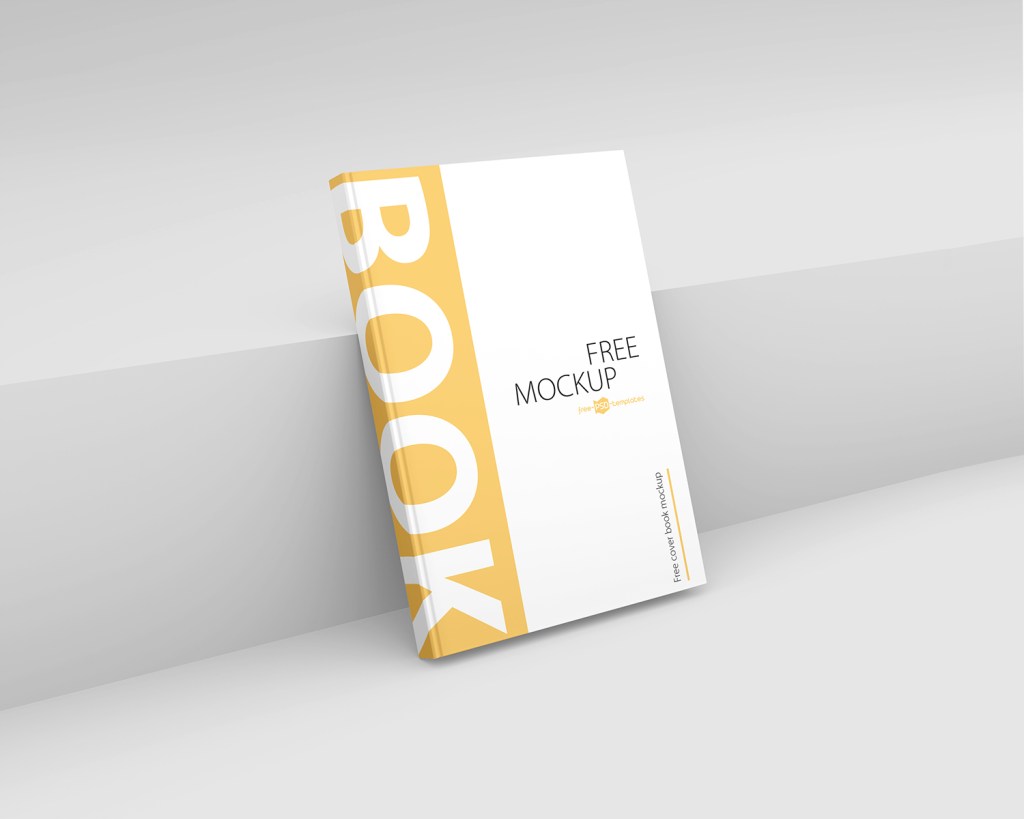 12+ Download Free Book Cover Mockups Mockup&nbsp;PSD