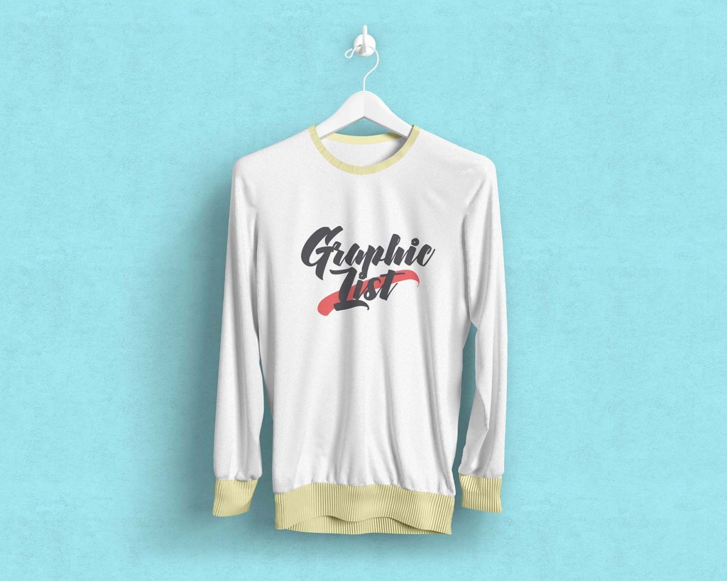 31+ Download Long Sleeve Jersey Mockup Free&nbsp;PSD