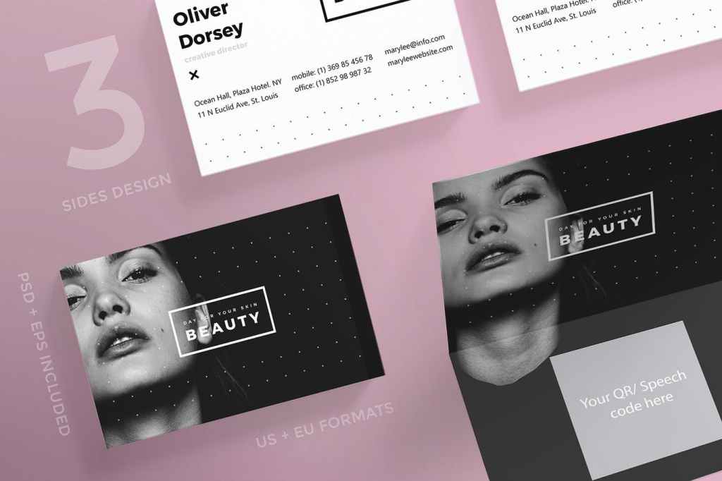 50+ Download Free Mockup Beauty Salon&nbsp;PSD