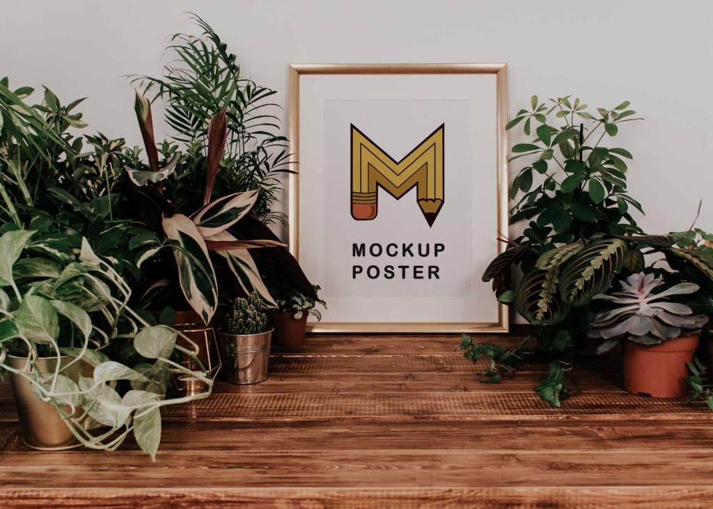 26+ Download Free Gold Frame Mockup&nbsp;PSD