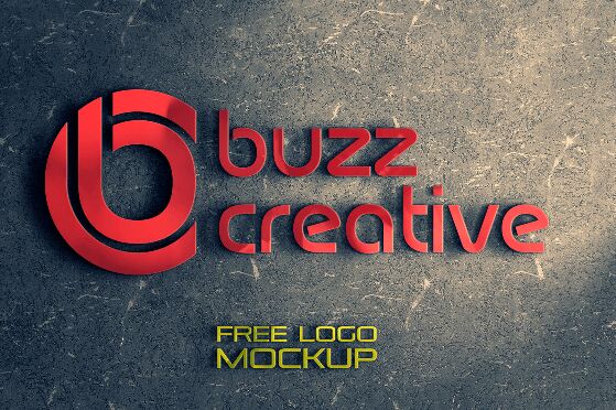 25+ Download 3D Metal Logo Mockup Free&nbsp;PSD