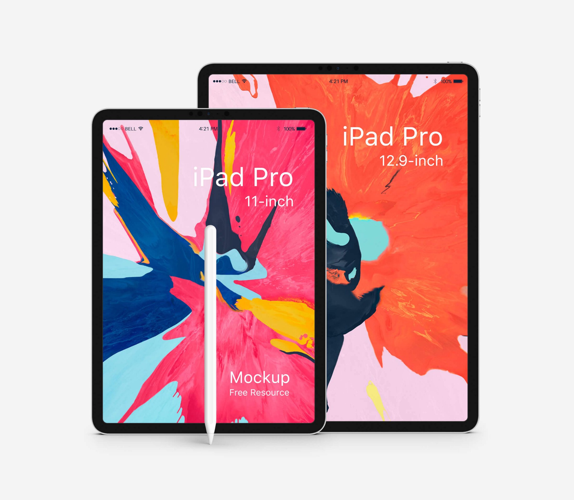 The tablet mockup presented from a front . 20 Best Free Ipad Mockups And Templates Psd Sketch In 2019 By Trista Liu Prototypr